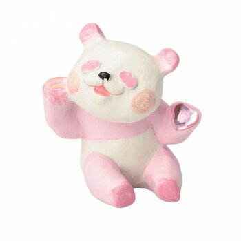 セトクラフト 風水パンダ 大熊猫 桃 SCZ-1574 【北海道・沖縄・離島配送不可】