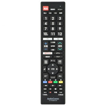 OHM AudioComm テレビリモコン シャープアクオス専用 AV-R340N-SH