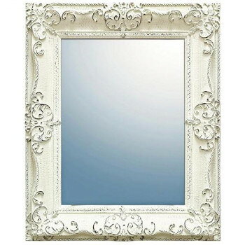 ＜＜ご注意下さい＞＞こちらの商品はメーカーよりお客様へ直接お届けの品になります。 当店での在庫はしておりません。在庫の有無はメーカー在庫のみになりますので、急な欠品や急に廃盤になる可能性がございます。こちらの商品の配送について○北海道・沖縄・離島につきましては、配送不可となりますので予めご了承お願いします。こちらの商品の包装(ラッピング)について○上記の理由(メーカーより直送)により包装はできませんので予めご了承お願いします。こちらの商品の不具合について○お届けしましたこちらの商品に不具合があった場合、商品到着日より1週間以内に当店にご連絡ください。メーカーが直接対応させて頂きます。○お客様がご自身で修理された場合、費用の負担は致しかねますので予めご了承下さい。個性派アンティークミラー、存在感抜群のデコラティブなミラーです。インテリアのアクセントに最適です。サイズ：W45×H55×D4cm(ミラー:W30×H40cm)個装サイズ：47×57×6cm重量：約2.7kg個装重量：2900g素材・材質：ポリウレタン・MDF・3mmミラー仕様：壁掛用生産国：中国