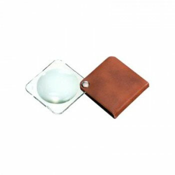 エッシェンバッハ　ハンディルーペ　(3.5倍)　角　ライトブラウン　1752-860 【北海道・沖縄・離島配送..