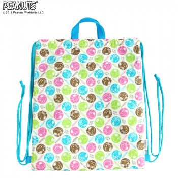 SNOOPY スヌーピー ナップサック マルチドット 【北海道・沖縄・離島配送不可】