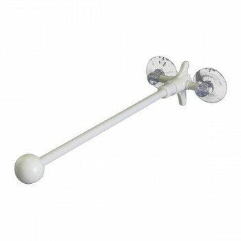 E器具 フラッグポール 873 2個吸盤式 丸パイプ式 26cm 白 【北海道・沖縄・離島配送不可】