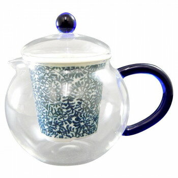 有田焼 セランドグラス おしゃれポット 500cc タコ唐草 FC-550B 【北海道・沖縄・離島配送不可】