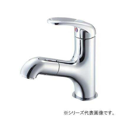 三栄 SANEI U-MIX シングルワンホール混合栓(洗髪用) 寒冷地用 K4713JK-13 【北海道・沖縄・離島配送不..