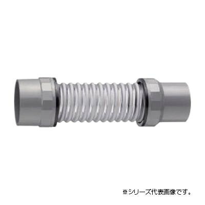 VUパイプ呼び径50mm、長さ250mmのパン排水フレキです。芯ずれや角度調整が楽にできます。耐震性に優れ、内面はフラットで流れもスムーズです。芯ずれや角度調整が楽にできます。耐震性に優れ、内面はフラットで流れもスムーズです。サイズ：個装サイズ：7.5×28.7×9.4cm重量：個装重量：318g素材・材質：塩化ビニル樹脂仕様：洗濯機用最高使用温度60度生産国：日本