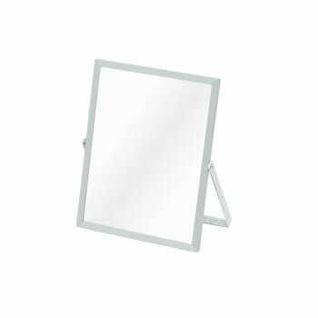 メリー アルミフレーム卓上スタンドミラー シルバー J-1 【北海道・沖縄・離島配送不可】