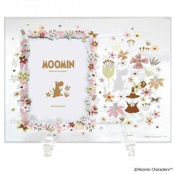 ムーミン グラスフレーム サービスL フラワー FC110442 【北海道・沖縄・離島配送不可】