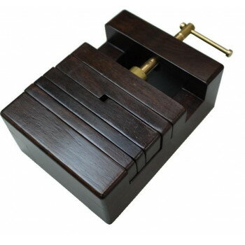 印床　黒檀製ネジ式　大・HD51 【北海道・沖縄・離島配送不可】