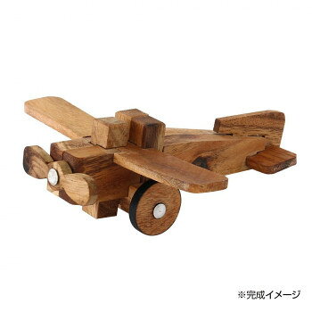 ウッドパズル 飛行機 10719850025