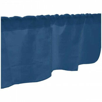 カフェカーテン 青 DIC435 800×450mm 41770 【北海道・沖縄・離島配送不可】