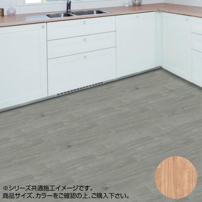 富双合成 クッションフロア スタイルフロア 約91cm幅×20m巻き Y544-S オーク 【北海道・沖縄・離島配送..