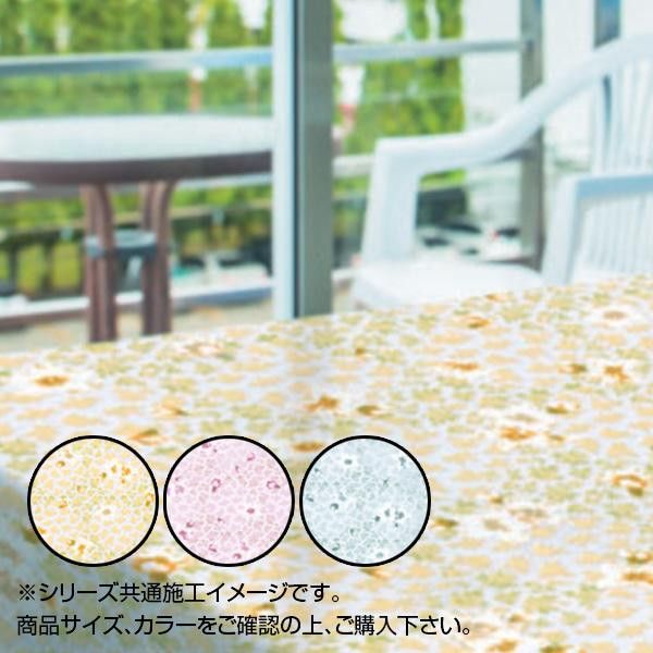 富双合成 テーブルクロス レースプラス 約120cm幅×30m巻　TLP01・イエロー 【北海道・沖縄・離島配送不可】