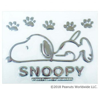 SNOOPY スヌーピー エンブレムステッカー A SN105