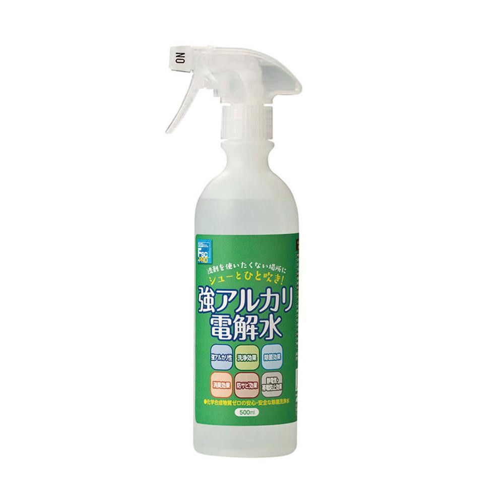 ＜＜ご注意下さい＞＞こちらの商品はメーカーよりお客様へ直接お届けの品になります。 当店での在庫はしておりません。在庫の有無はメーカー在庫のみになりますので、急な欠品や急に廃盤になる可能性がございます。こちらの商品の配送について○北海道・沖縄・離島につきましては、配送不可となりますので予めご了承お願いします。こちらの商品の包装(ラッピング)について○上記の理由(メーカーより直送)により包装はできませんので予めご了承お願いします。こちらの商品の不具合について○お届けしましたこちらの商品に不具合があった場合、商品到着日より1週間以内に当店にご連絡ください。メーカーが直接対応させて頂きます。○お客様がご自身で修理された場合、費用の負担は致しかねますので予めご了承下さい。洗剤のようにきれいに!二度拭き、すすぎ不要。洗剤の代替品として、また、洗剤が使えない、乾燥を急ぐなどの時に適しています。二度拭き、すすぎ不要。洗剤の代替品として、また、洗剤が使えない、乾燥を急ぐなどの時に適しています。内容量：500mlサイズ：個装サイズ：30×15×30cm重量：個装重量：800g生産国：日本