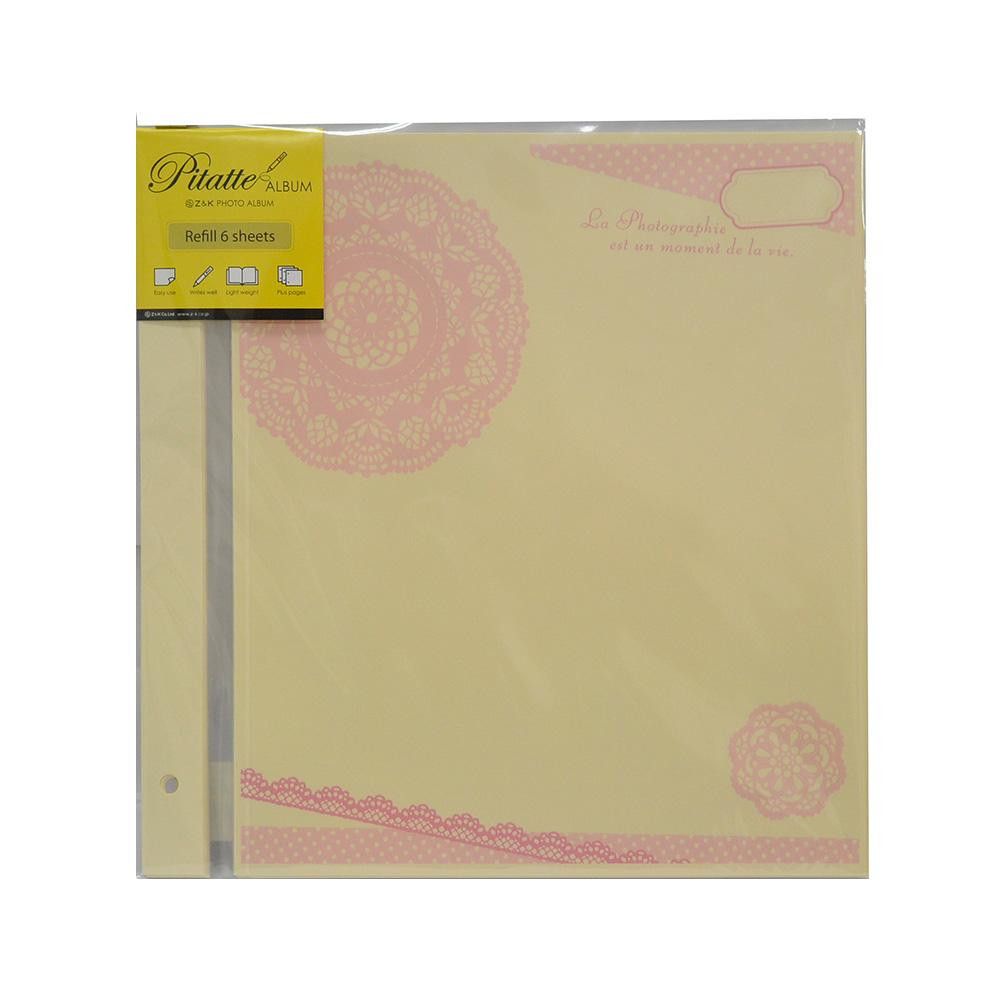 ピタットアルバム リフィル ウェディングクリーム 60-355 【北海道・沖縄・離島配送不可】
