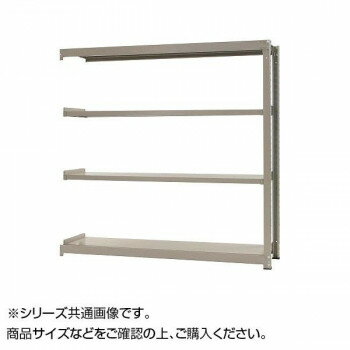 樂天商城 - 中量ラック　耐荷重300kgタイプ　連結　間口1800×奥行600×高さ2100mm　4段　ニューアイボリー 【北海道・沖縄・離島配送不可】