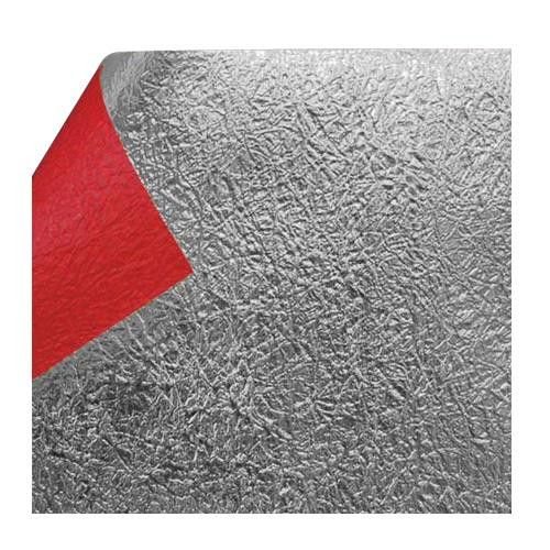 もみ銀箔両面和紙 単色 7.5cm 赤 40枚入 KJ-27R 5セット 【北海道・沖縄・離島配送不可】