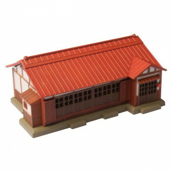 トタン屋根民家 赤 S027-1 【北海道・沖縄・離島配送不可】