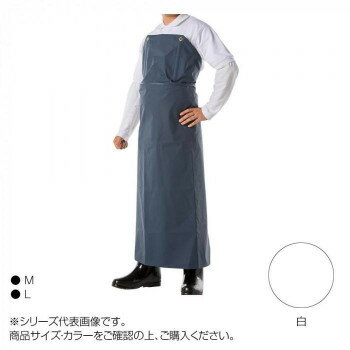 Aprons - コヤナギ 防水 ワンタッチ前掛 白　L 【北海道・沖縄・離島配送不可】