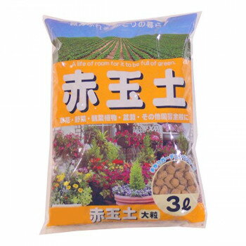 あかぎ園芸 赤玉土 大粒 3L 10袋 1010311 【北海道・沖縄・離島配送不可】