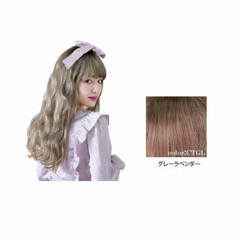 プリシラ オールカラーウィッグ キャンディウェーブロング CTA-101 耐熱　CTGL・グレーラベンダー 【北..