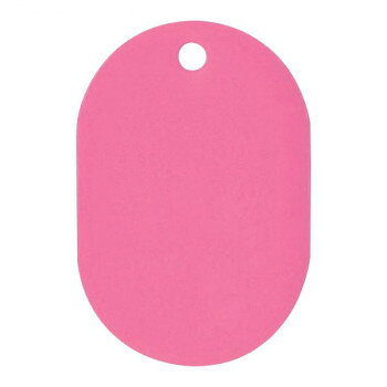 ORIONS　プラスチック番号札(小)　無地　50枚入り　ピンク　NO.9C-P