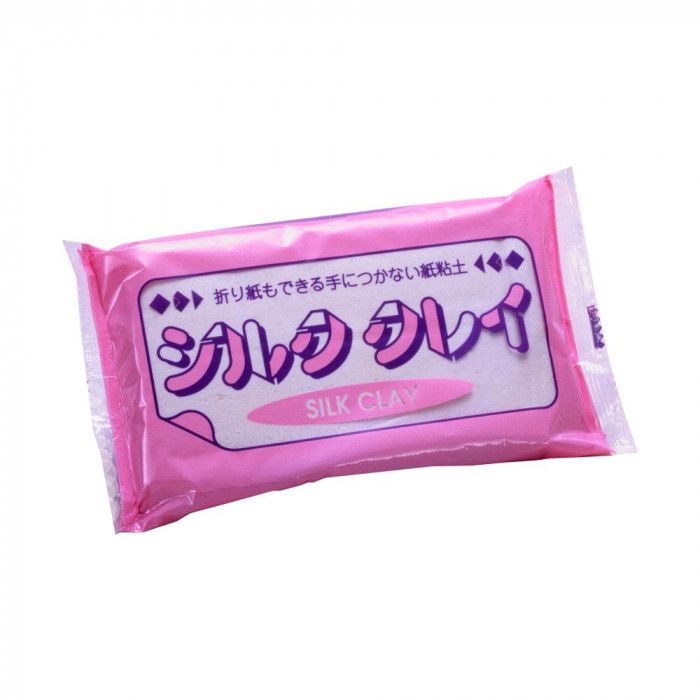 シルククレイ(紙ねんど)　白　400g×1