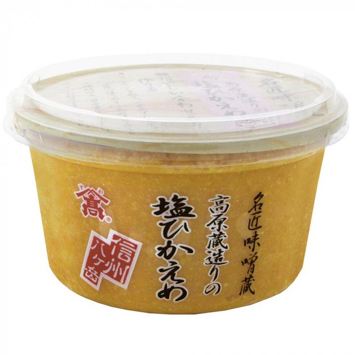 高原蔵造りの塩ひかえめ　300g　6個セット 【北海道・沖縄・離島配送不可】