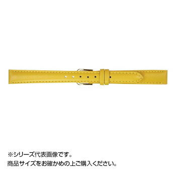 MIMOSA(ミモザ) 時計バンド ベビーカーフKC 20mm イエロー (美錠:金) CKC-Y20 【北海道・沖縄・離島配..