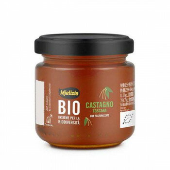 ミエリツィア イタリア産栗の有機ハチミツ 110g 12個セット C8-13 【北海道・沖縄・離島配送不可】