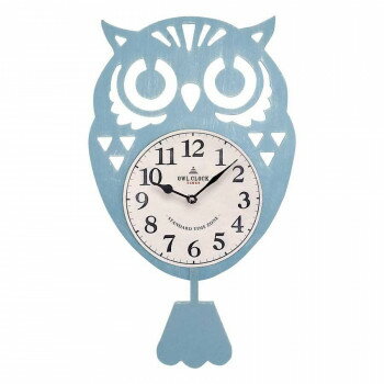 フクロウ振り子時計　BL　164630 【北海道・沖縄・離島配送不可】