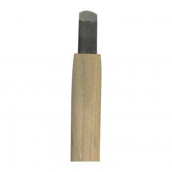義春本職用彫刻刀　かまくら刀(平丸)　12mm