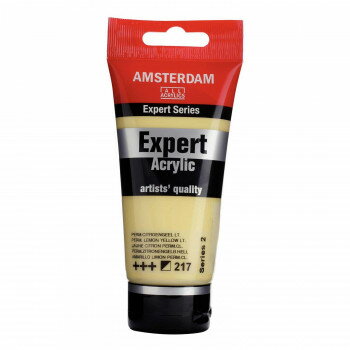 アムステルダムアクリリック エキスパート 75mlチューブ パーマネントレモンイエローライト 217 468381 【北海道・沖縄・離島配送不可】