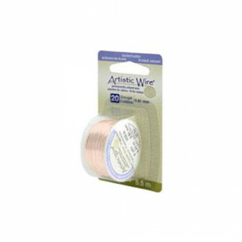 Artistic Wire(アーティスティックワイヤー) ローズゴールド 0.81mm×約5.5m 20 【北海道・沖縄・離島配送不可】