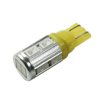 BREEZY NANIYA LEDバルブ T10 10SMD 2個セット アンバー A10S-A