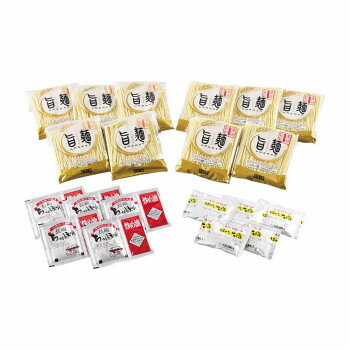 「旨麺」博多VS長崎食べ比べ 10食セット FNT-10 【北海道・沖縄・離島配送不可】