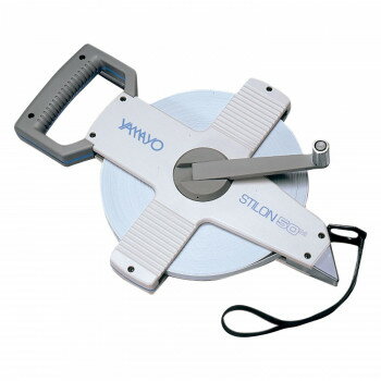 製図用品　巻尺　スチロンテープ　リール　50m　1-883-0750 【北海道・沖縄・離島配送不可】