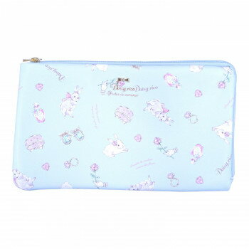 DaisyRico デイジーリコ 抗菌・防臭加工 マスクポーチ ブルー DR24-45 【北海道・沖縄・離島配送不可】