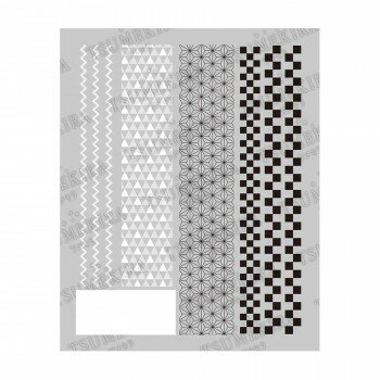 TSUMEKIRA(ツメキラ)ネイルシール es 和柄帯 ES-WOB-101 【北海道・沖縄・離島配送不可】