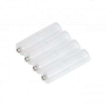 G-FORCE ジーフォース 単三変換(単四→単三)アダプター 4個入リ G0279 【北海道・沖縄・離島配送不可】