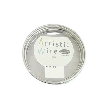 Artistic Wire(アーティスティックワイヤー)　カラーアルミ線　生地　2.5mm×10m