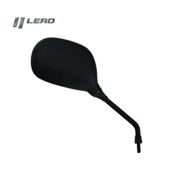 リード工業 角型 バイク用 右ミラー逆ネジタイプ ブラック SY-8G 【北海道・沖縄・離島配送不可】