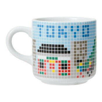 西海陶器 波佐見焼 タイルマグ 東京(小) 17505 【北海道・沖縄・離島配送不可】