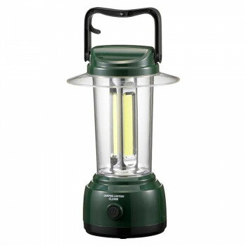 OHM LEDキャンピングランタン CL2400 LN-CL2400-G 【北海道・沖縄・離島配送不可】