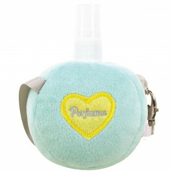 ぬいぐるみボトルホルダー　容量30mlスプレーボトル付　パヒューム・ブルー　NBH-985 【北海道・沖縄・離島配送不可】