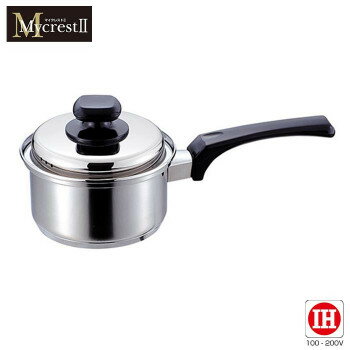 「マイクレストII」片手鍋14cm MT-14S 【北海道・沖縄・離島配送不可】