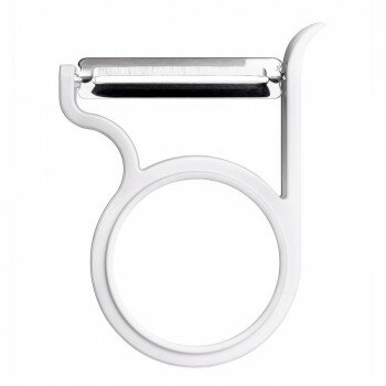 leye(レイエ) 軽い力でスーッと切れるピーラー ホワイト LS1575 【北海道・沖縄・離島配送不可】