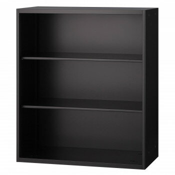 壁面収納家具 オープン ブラック COM-UAO-B11 【北海道・沖縄・離島配送不可】