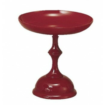 中京型高月 1対入 6.0寸 朱 5605600800011 【北海道・沖縄・離島配送不可】