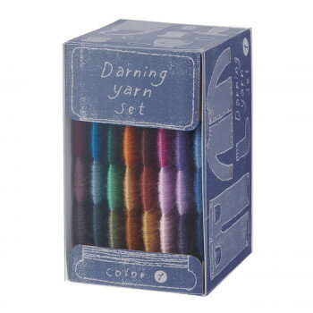 クロバー ダーニング糸セット カラー1 57-589 【北海道・沖縄・離島配送不可】